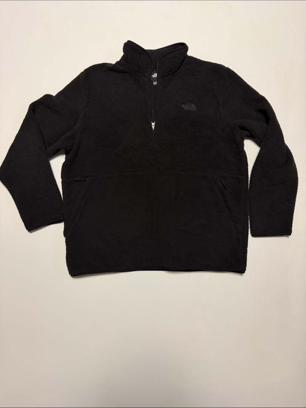 The North Face Men's Black Half-Zip Sherpa Pullover